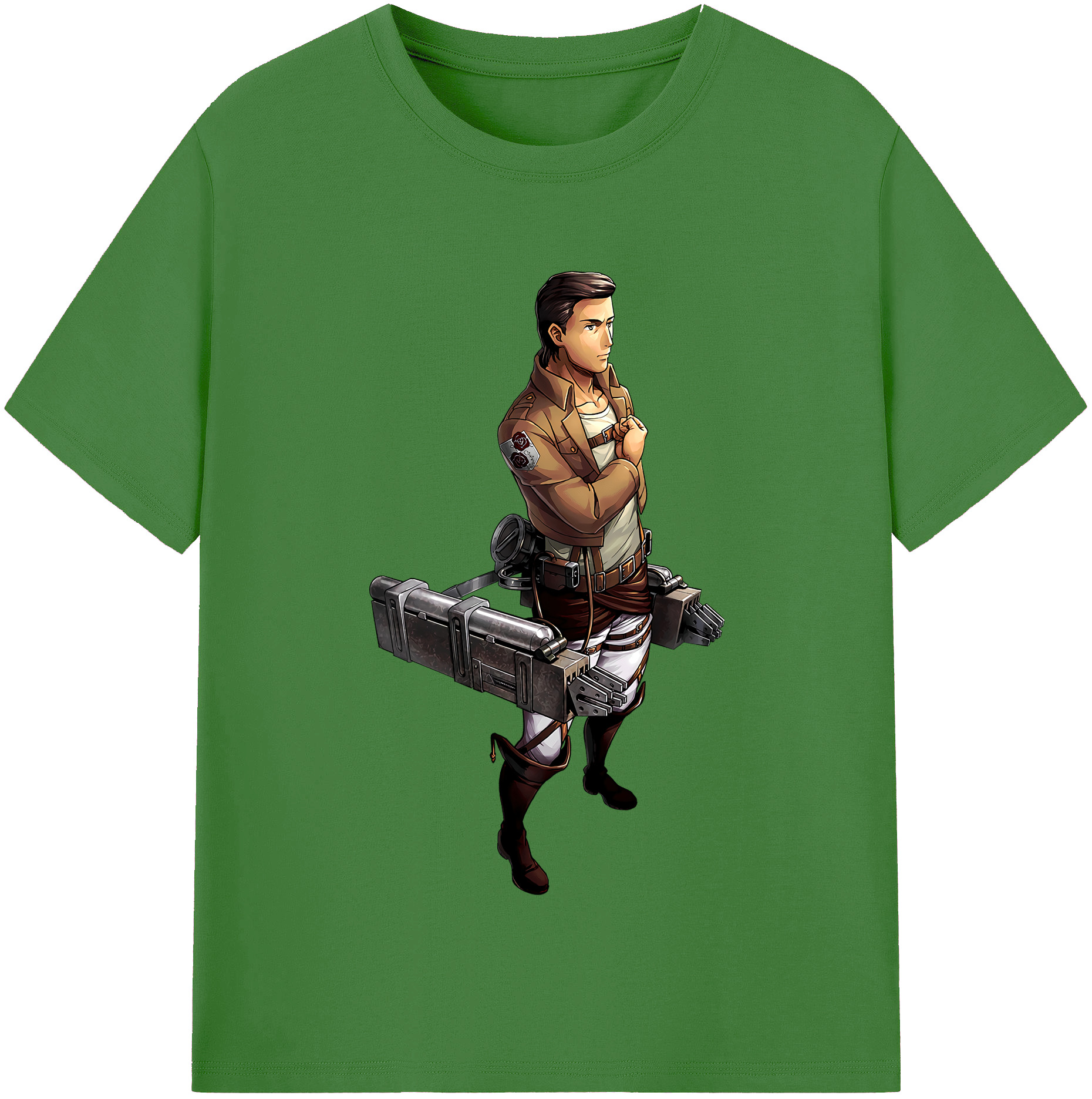 （画像用） 進撃の巨人 Attack on Titan レディースカジュアルプリントTシャツ（綿100％）